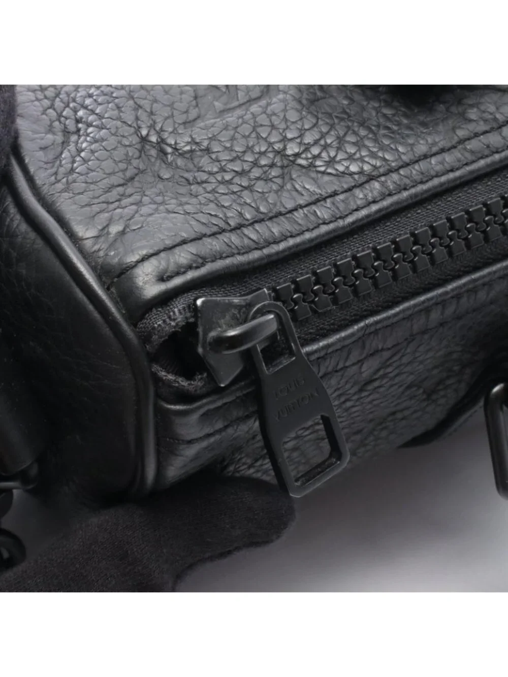 Louis Vuitton Handbag Keepall Bandouliere 25 2-Way Noir Leather